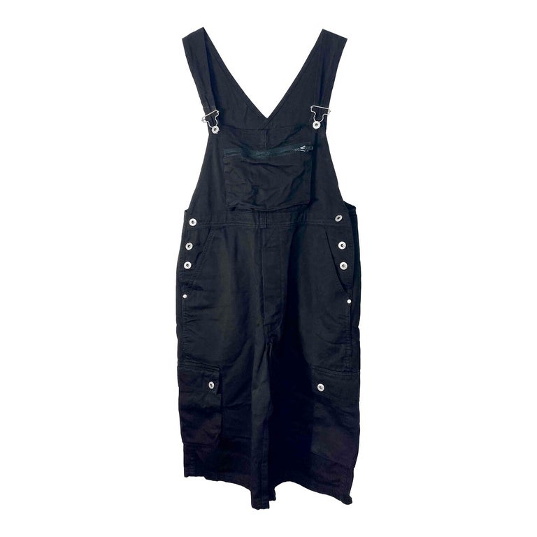 90&#39;s short dungarees