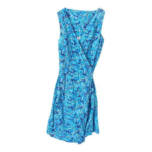 Robe portefeuille à fleurs 