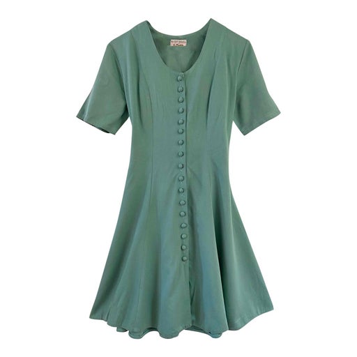 Robe mini boutonnée 