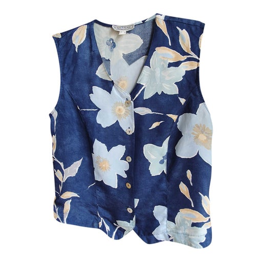 Top à fleurs