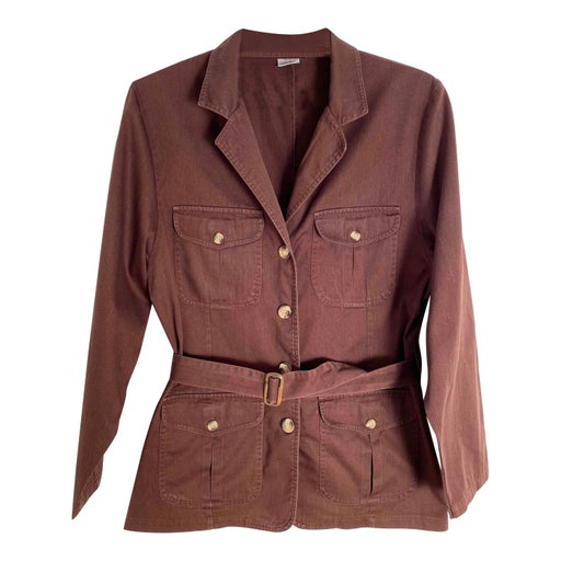 Cotton safari jacket