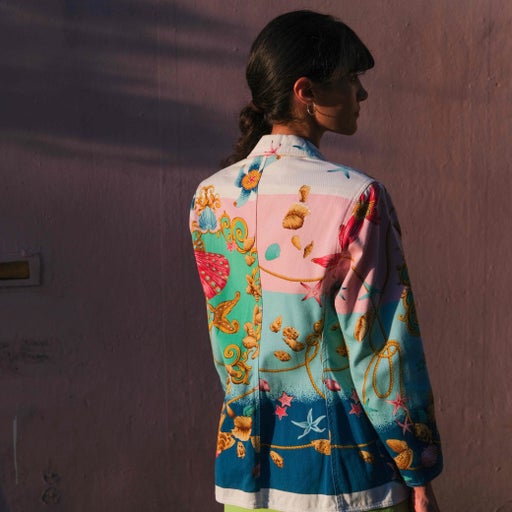 Blazer imprimé 90's