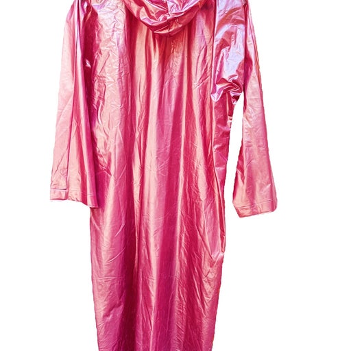 70&#39;s pink raincoat