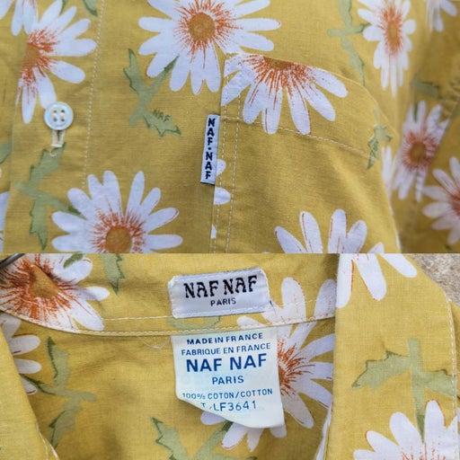 Chemise à fleurs