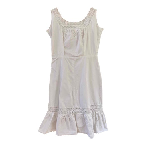 Robe brodée en coton