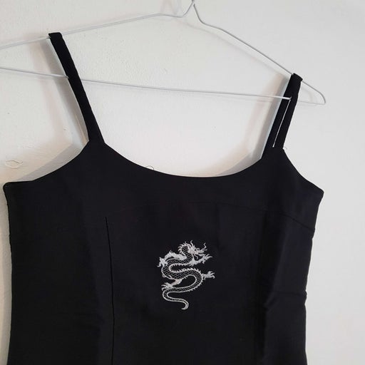 Robe mini asiatique
