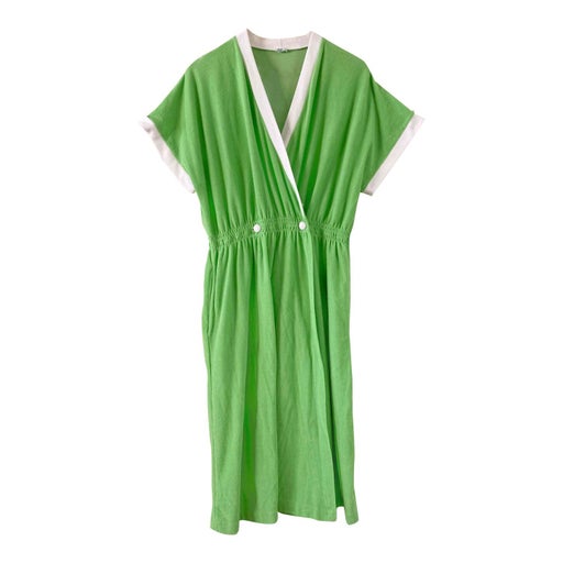 Robe portefeuille en éponge