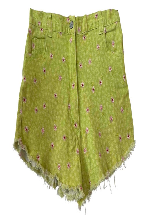 Floral mini shorts
