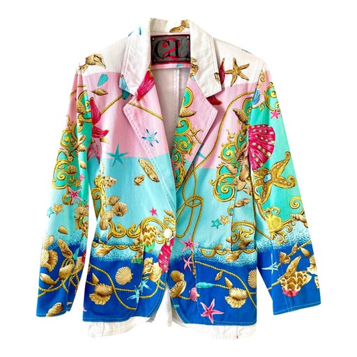Blazer imprimé 90's