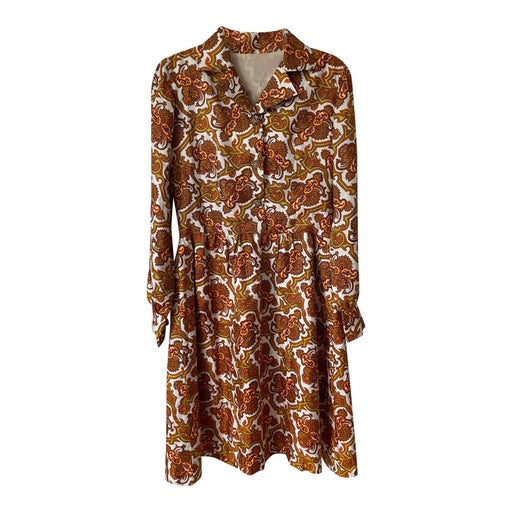 70's midi dress
