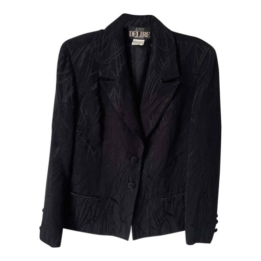 90's black blazer