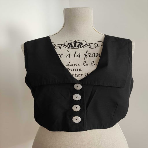 Crop top noir 