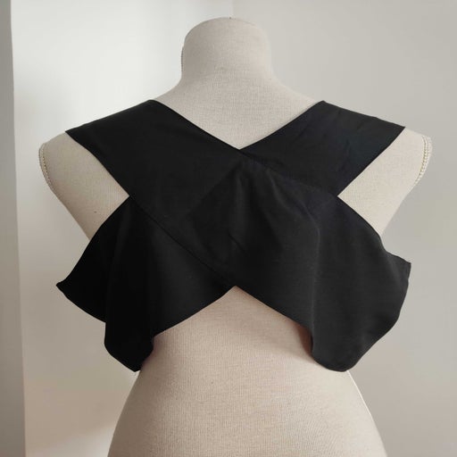Crop top noir 