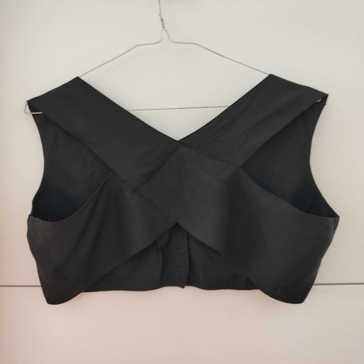 Crop top noir 