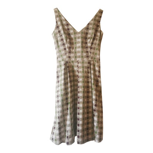 Checked dress