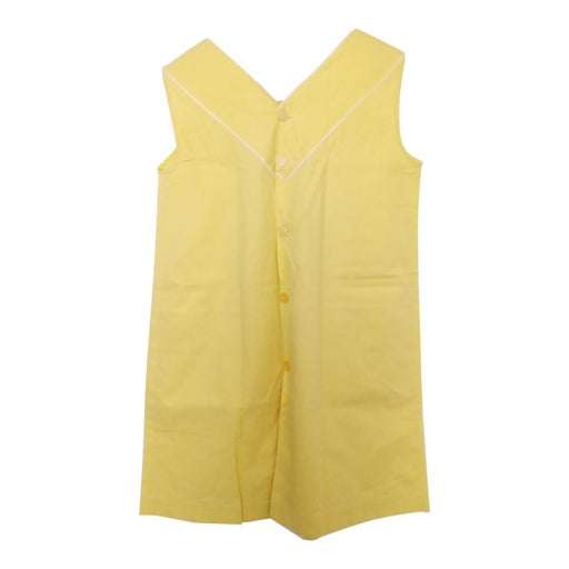 Yellow apron dress