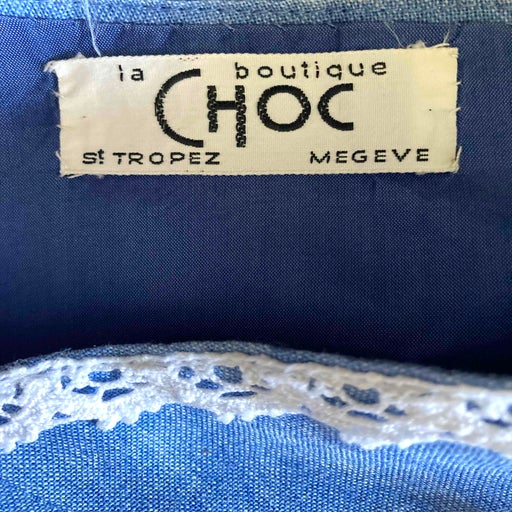 Robe dos nu 70's