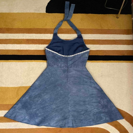 Robe dos nu 70's