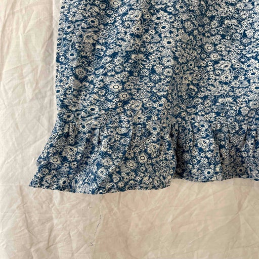 Robe mini à fleurs