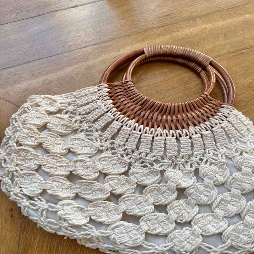 Sac à main en crochet 70's
