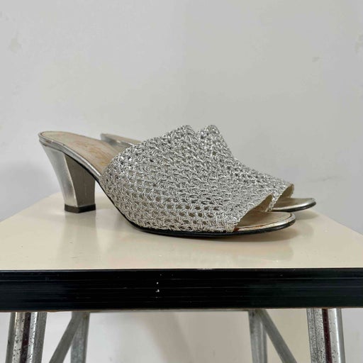 Mules en cuir 70’s
