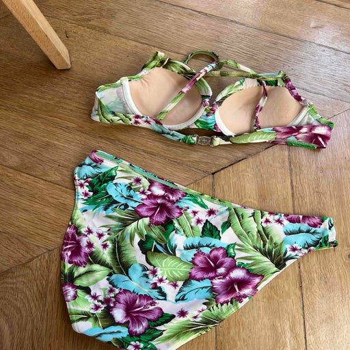 Maillot de bain à fleurs