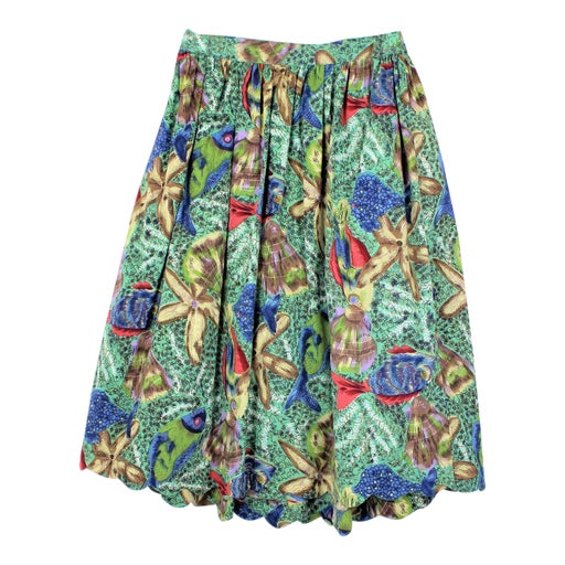 80's cotton skirt