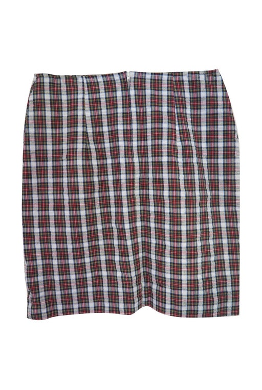 90's plaid mini skirt