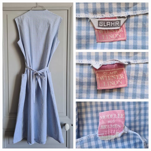 Robe portefeuille vichy