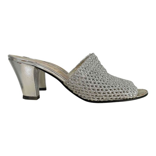 Mules en cuir 70’s