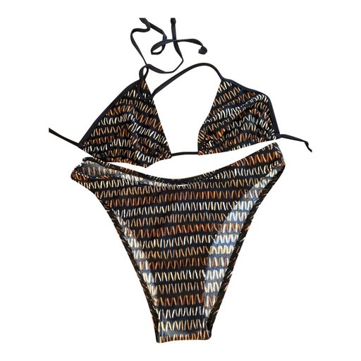 Geometric swimsuit
