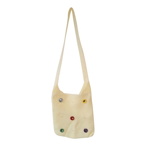 Crochet shoulder bag