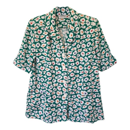 Veste à fleurs