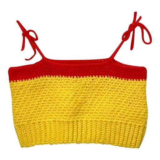 Crochet crop top