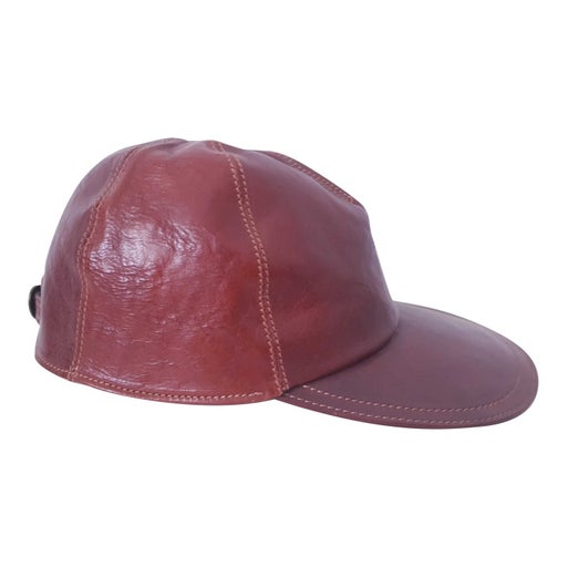 Casquette en cuir