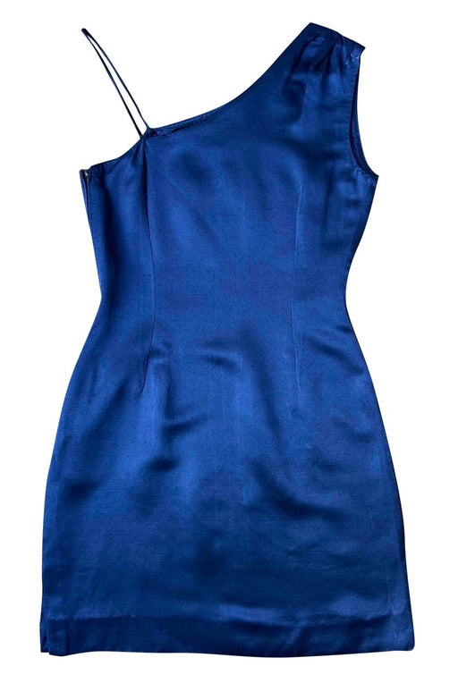90's blue dress