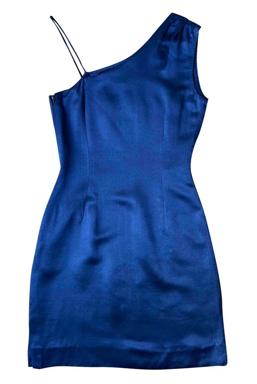 90's blue dress
