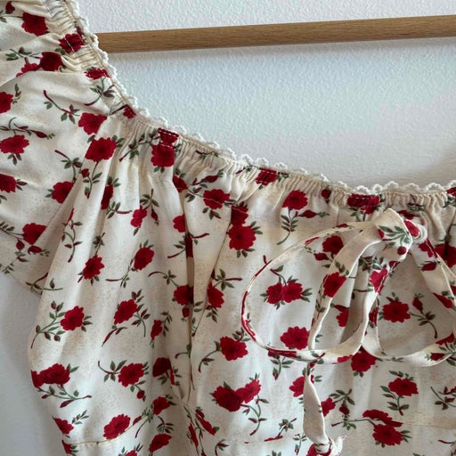Robe mini à fleurs