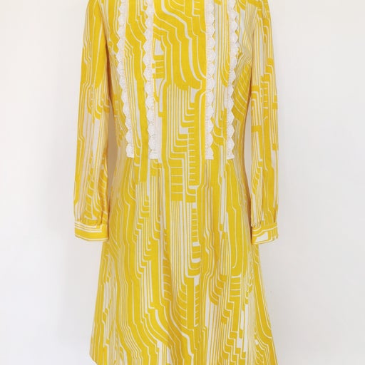 70's cotton dress