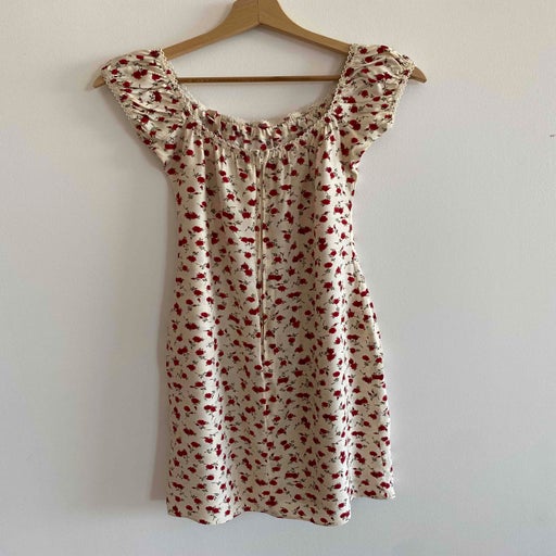 Robe mini à fleurs