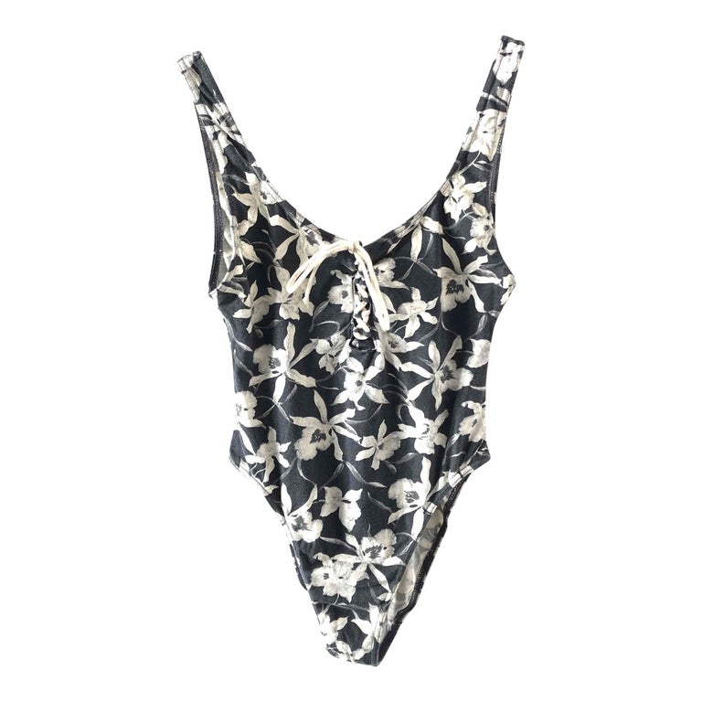 Maillot de bain à fleurs