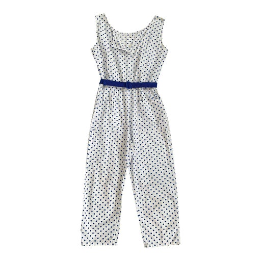 Combi-pantalon à pois