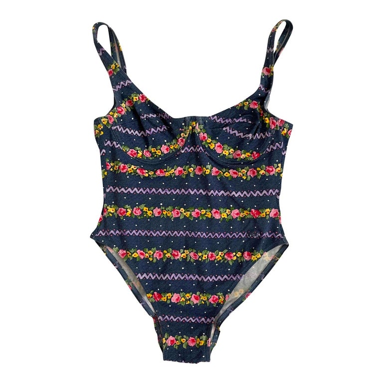 Maillot de bain à fleurs