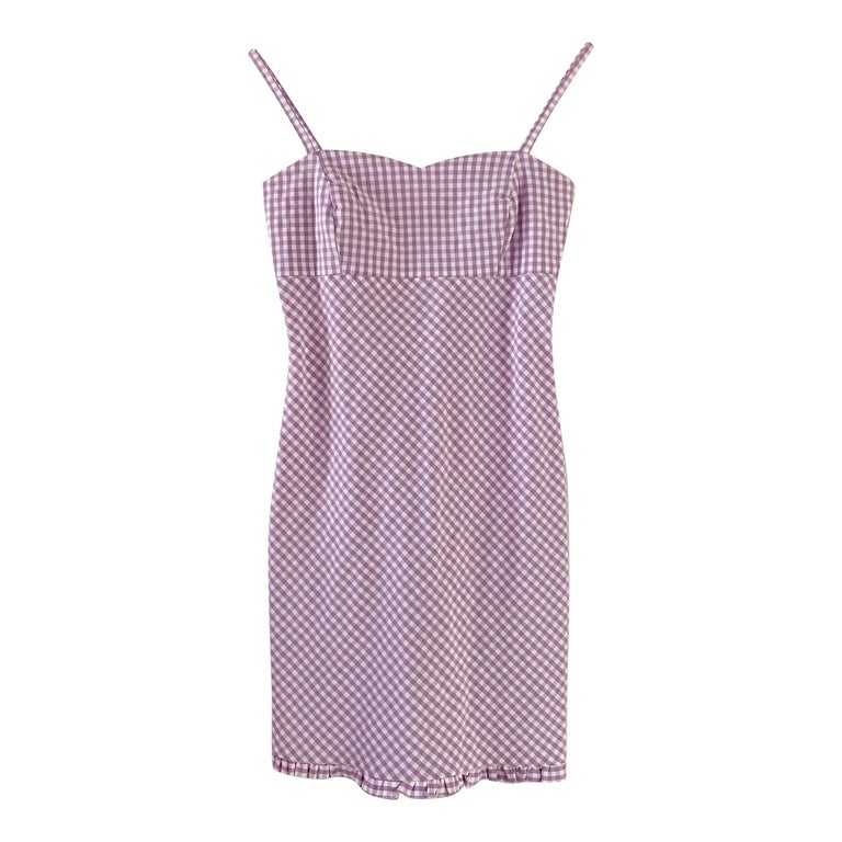 Robe mini vichy