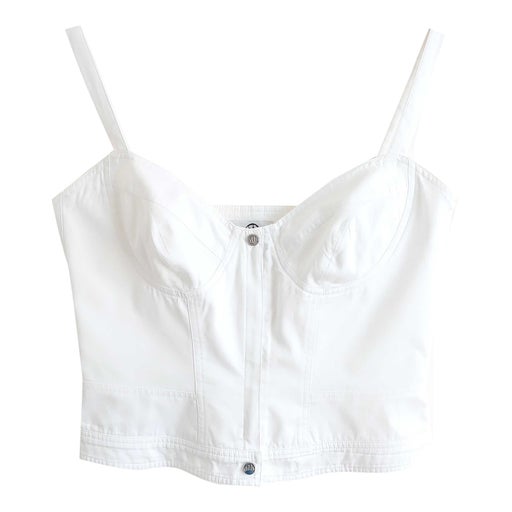 Mugler crop top