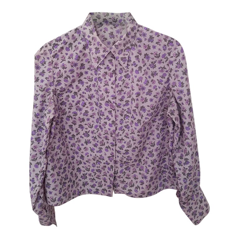 Chemise à fleurs