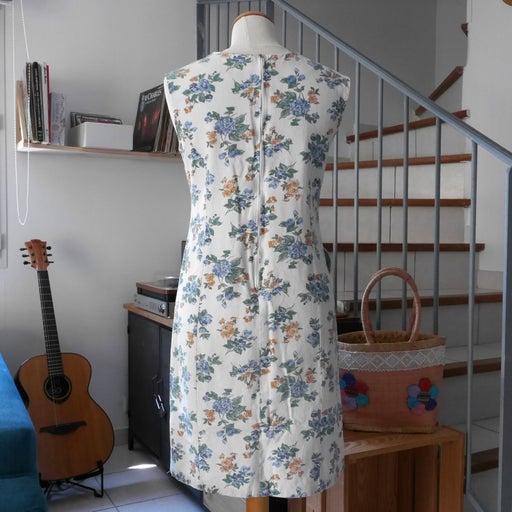 60&#39;s floral dress