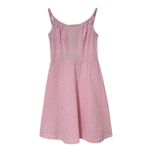 60's gingham dress