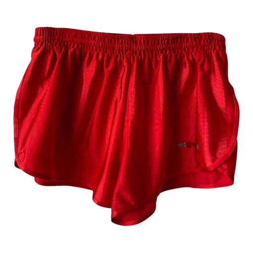 Red sports shorts