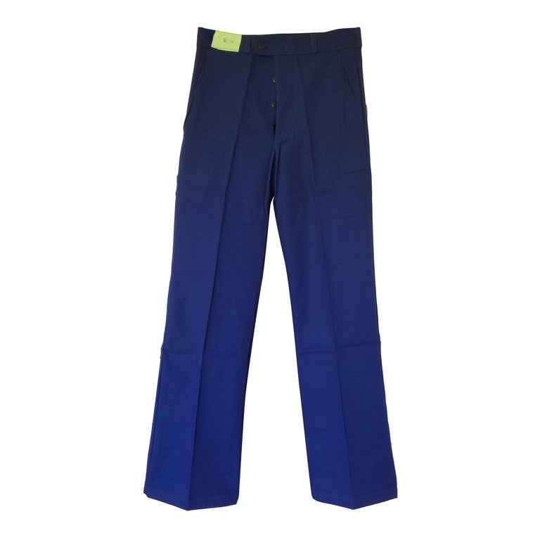 Pantalon bleu de travail pour femme Imparfaite